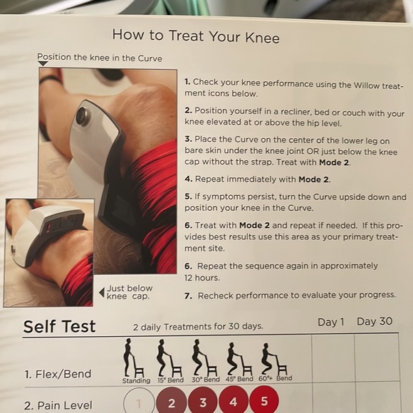 The Willow Curve PT5 Low Level Pain Relief Device - Picture 14 of 16